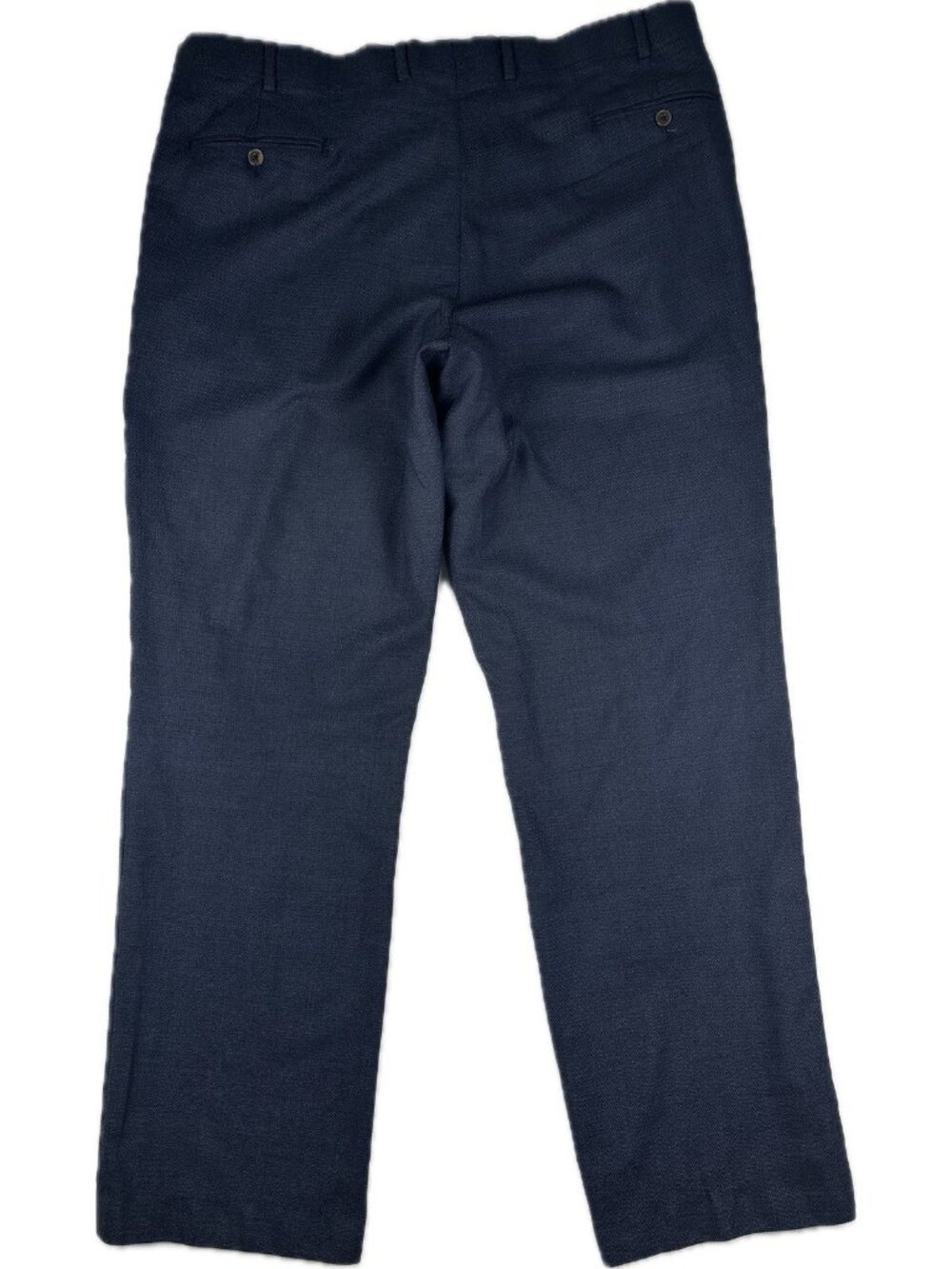 Ermenegildo Zegna 42x32 Blue Australian Wool Old Money Suit Trousers Mens Pants - Picture 2 of 9